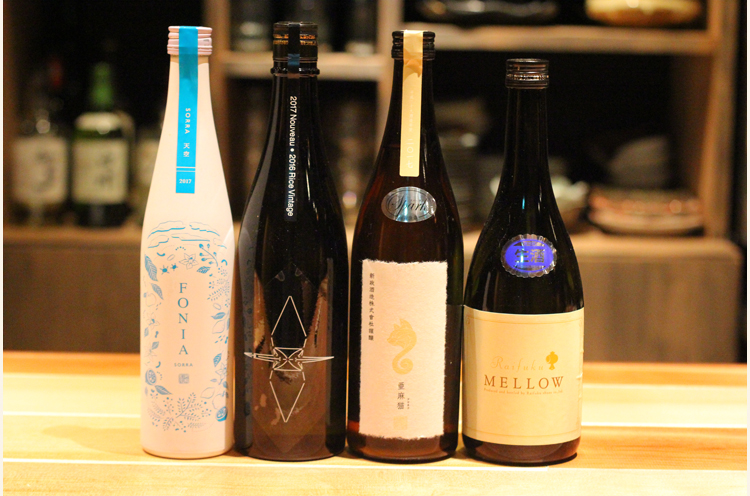 バラエティに富んだ日本酒のラインナップにも注目！