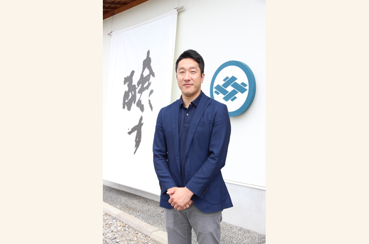 代表の田中洋介さん。1979年、千葉県出身。マーケティング会社を経て、2012年4月に今代司酒造に入社し、2014年から現職に就任