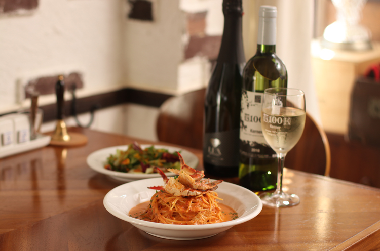 Casual Dining Eu Cafe Euカフェ パスタの上にカニがドカン ソースと合わせていただこう 長岡市 日刊にいがたwebタウン情報 新潟のグルメ イベント おでかけ 街ネタを毎日更新