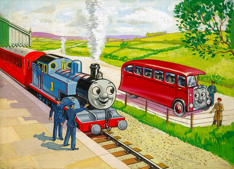 原作出版75周年 きかんしゃトーマス展 ソドー島のなかまたちが教えてくれたこと 日本初公開を含む絵本原画約１８０点をはじめ 人形劇の撮影に使われた小道具など貴重な資料を一挙公開 新潟市美術館 日刊にいがたwebタウン情報 新潟のグルメ イベント おでかけ