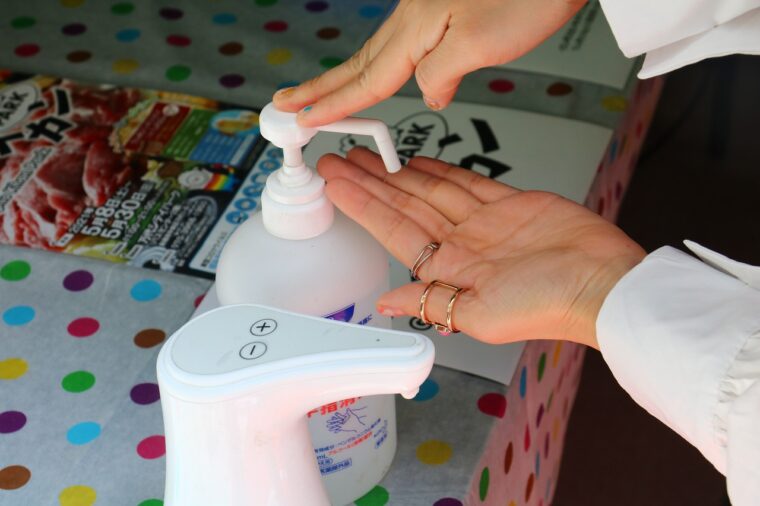 新型コロナウイルス感染防止対策もバッチリ。安心して食事が楽しめますよ