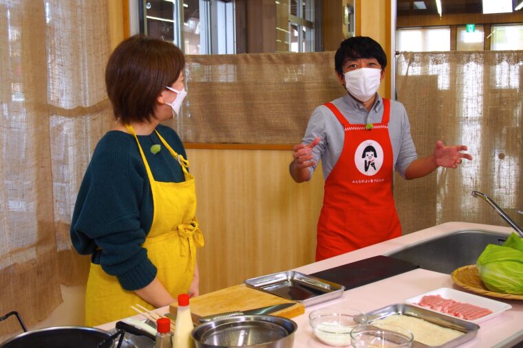 飛田アナは料理を作る出番が減った分、トークで現場を盛り上げてくれました（笑）