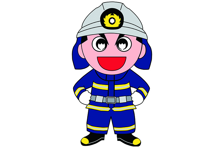 消防局マスコットキャラクター「消太くん」