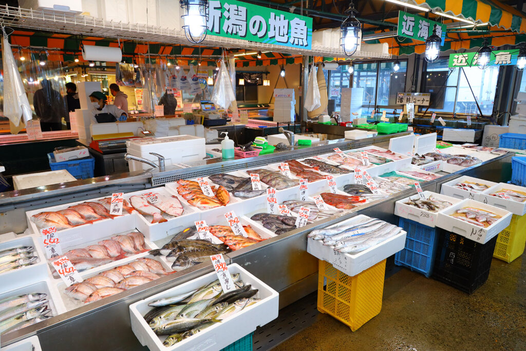 万代島鮮魚センター 新潟で魚を買うならやっぱりここでしょう 新潟市中央区