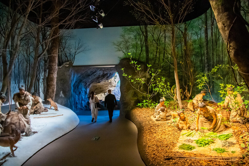 新潟県立歴史博物館】巨大なジオラマや、壁一面にズラリと並ぶ火焔土器