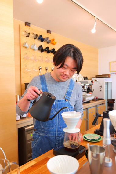 吉田さん、6月に開催されるコーヒードリップの全国大会予選に出場するそう！
