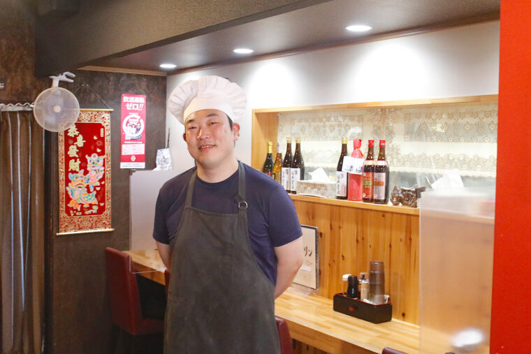 「気軽に中華を楽しんでほしい」と 店主の斎藤さん