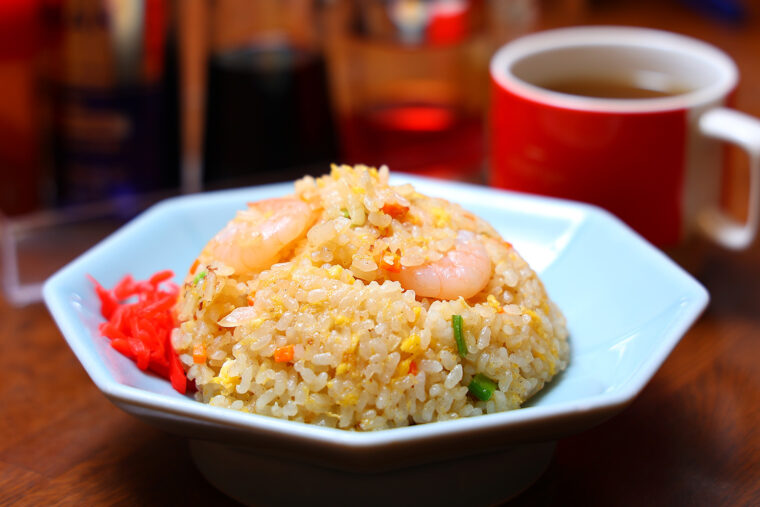 上越市産の米の味を伝える シンプルな味わいが魅力の『チャーハン』（900円）