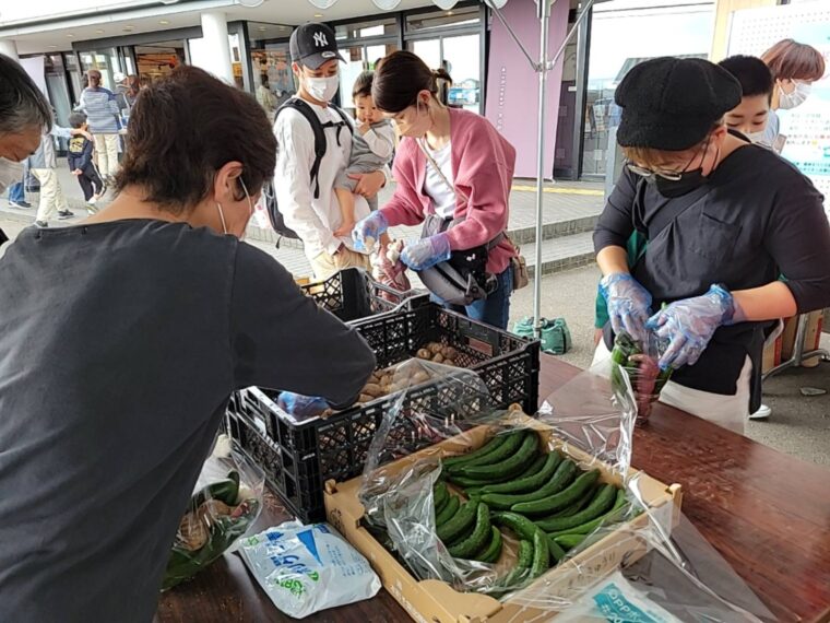 野菜の詰め放題