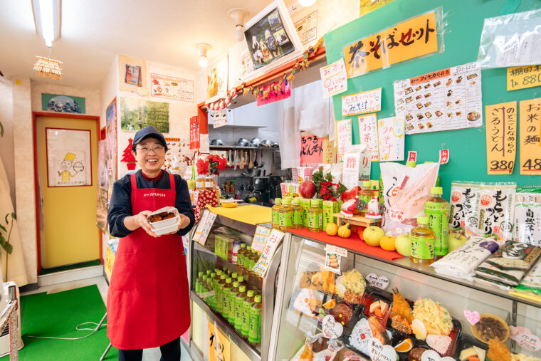 「おいしい米粒の数だけお客さんに幸せがありますように」と店主の竹田千晴さん