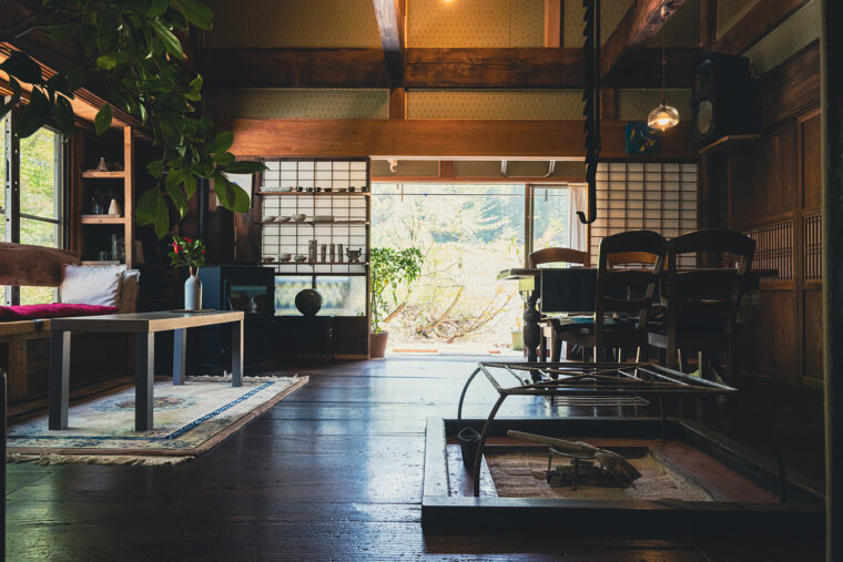 和の趣がある店内