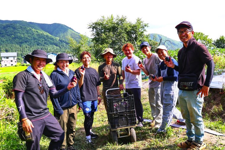 若手生産者さんも収録現場に集まってくれました