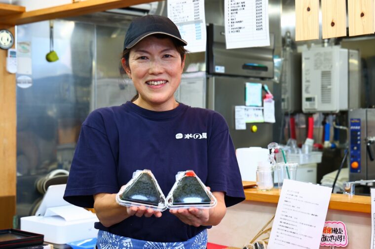 「おすすめは『黄身の味噌漬け』です！」と佐々木さん