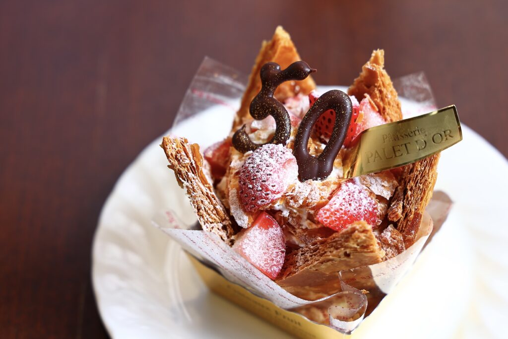 月刊にいがた50th Special Menu・パレドールワタナベ】イチゴたっぷり