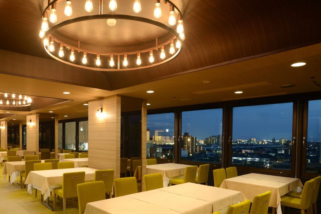 2024忘新年会・新潟東映ホテル レスティーニ】新潟市内の夜景と彩り