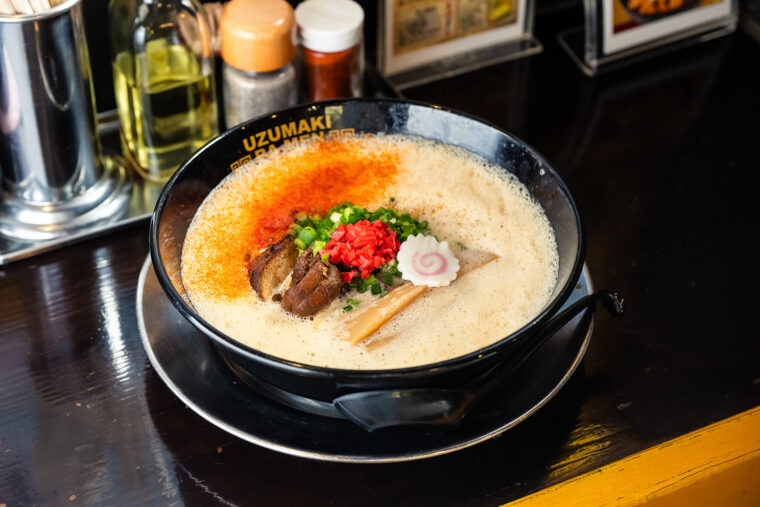 『ウズマキラーメン』（900円）