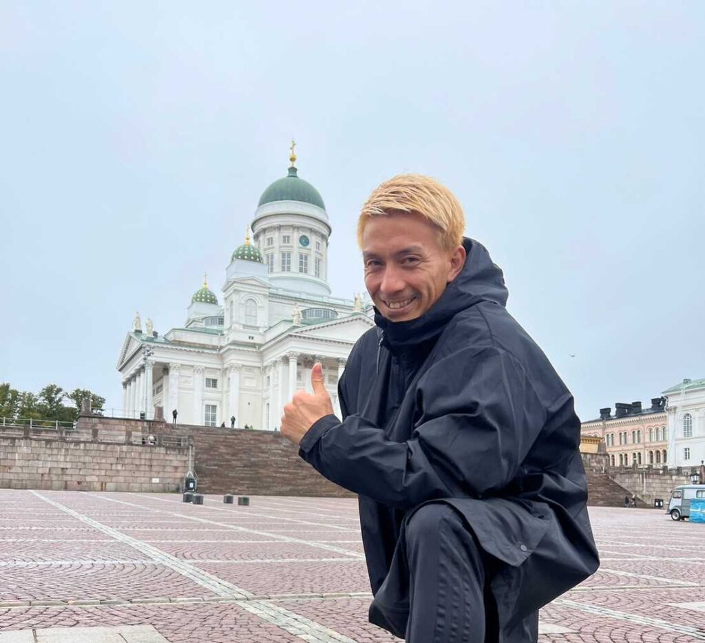 新潟市出身・田中亜土夢選手がオンラインで案内！ヘルシンキを