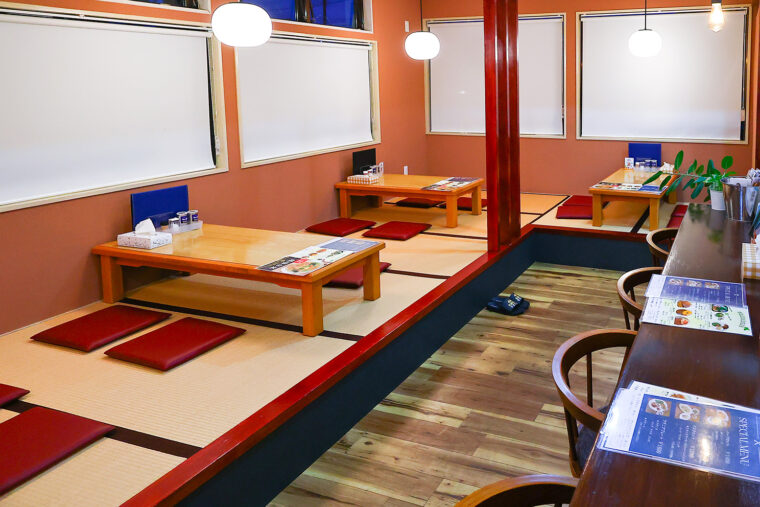 広々とした店内