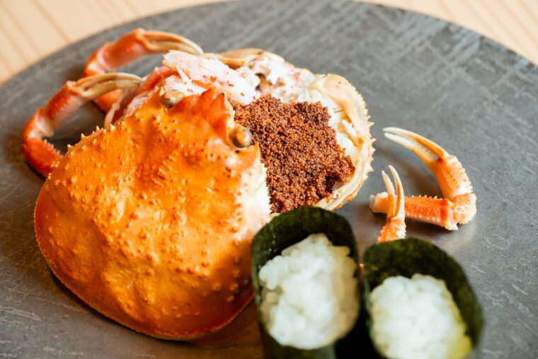 『佐渡産 香箱蟹』（1,375円）