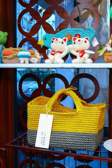 日常使いしたくなる編みバッグや、編み小物を販売しています