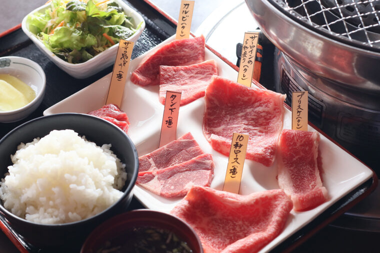 『日替定食六種盛り』（1,680円）