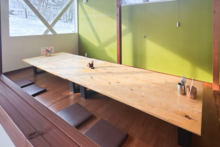 小上がり席もあります