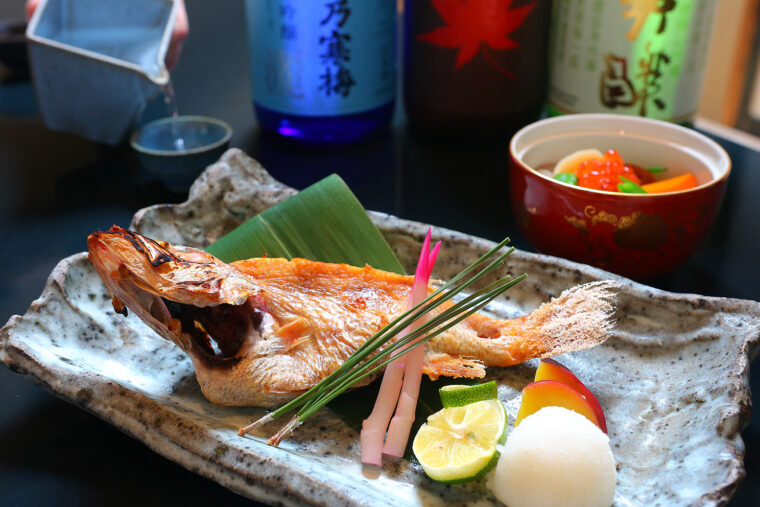 新潟と言えばの定番料理 『のど黒塩焼き』は外せない