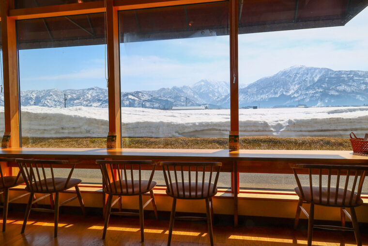 ショップからの景色