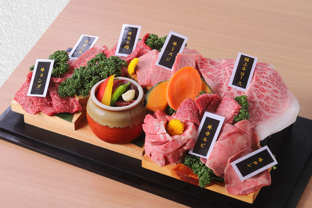 キラキラレストラン 焼肉黒真】とろける食感のA5ランク黒毛和牛を存分