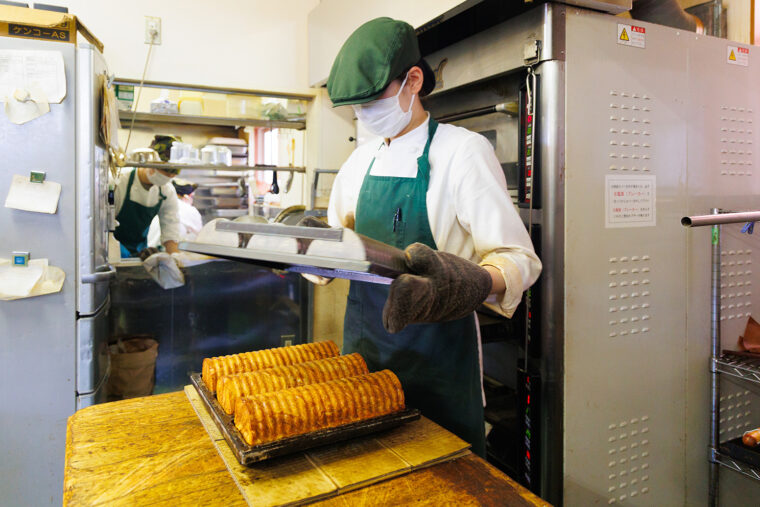 スタッフさんの連携プレーに驚きです！