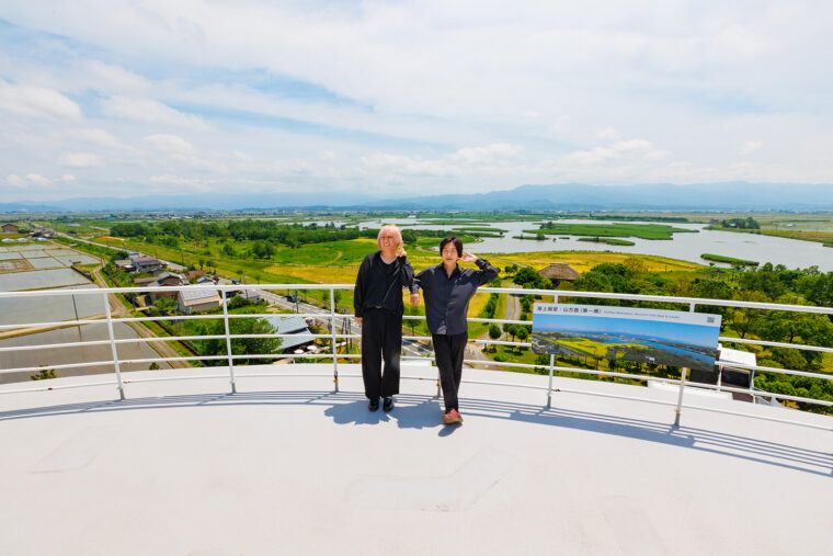 7階の屋上展望台