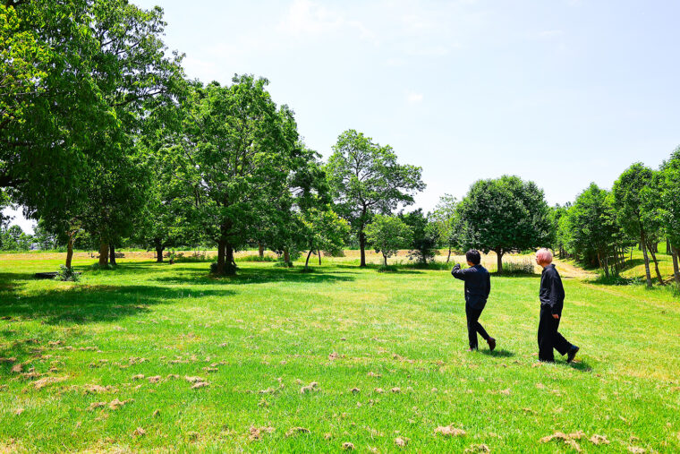 広〜いキャンプ場もあるんです！