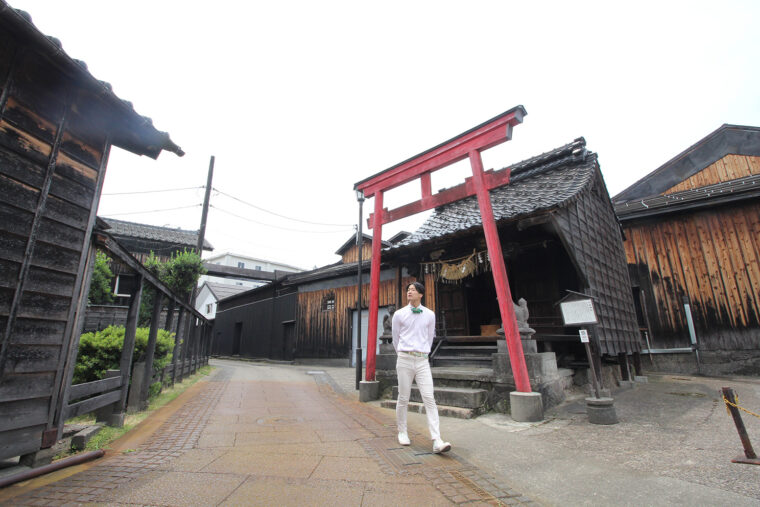 まち歩きその1。旧三国街道をモデル風にウォーク！