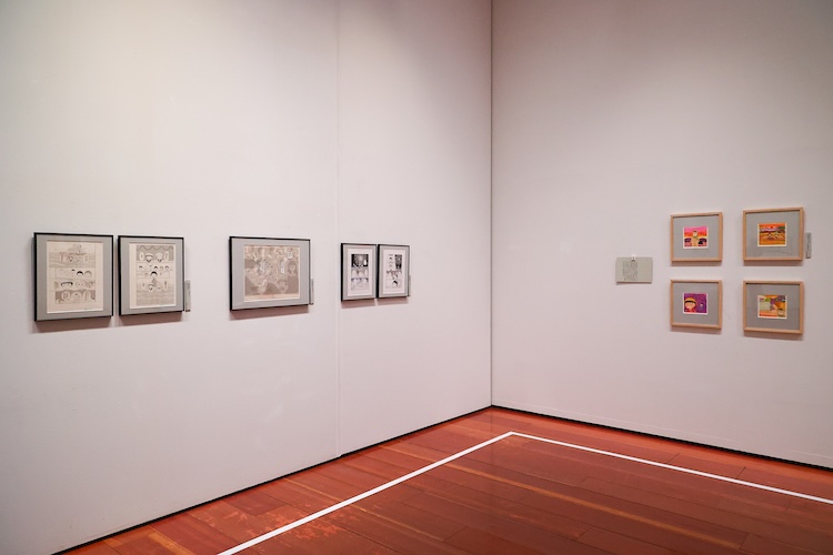 貴重な原画を展示。コミックスで読んだことがあるページが見つかるかもしれませんよ　©さくらプロダクション