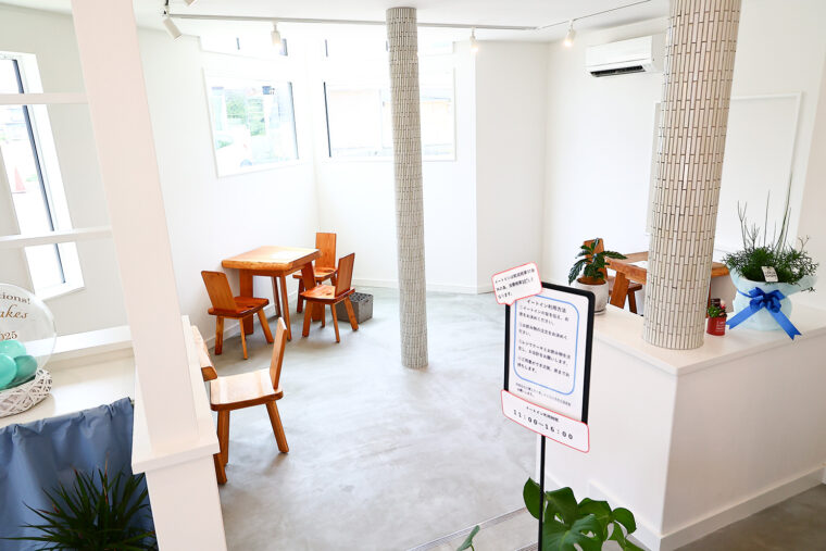 7月からイートインの利用をスタート