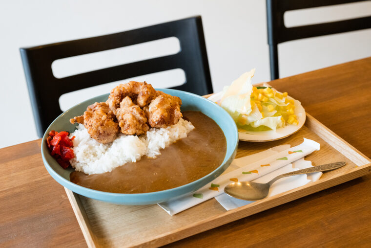 『唐揚げカレー』