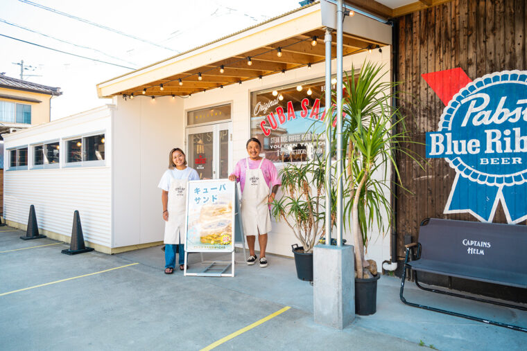 「『キューバサンド』はテイクアウトも可能です！」と店主の生駒浩之さん