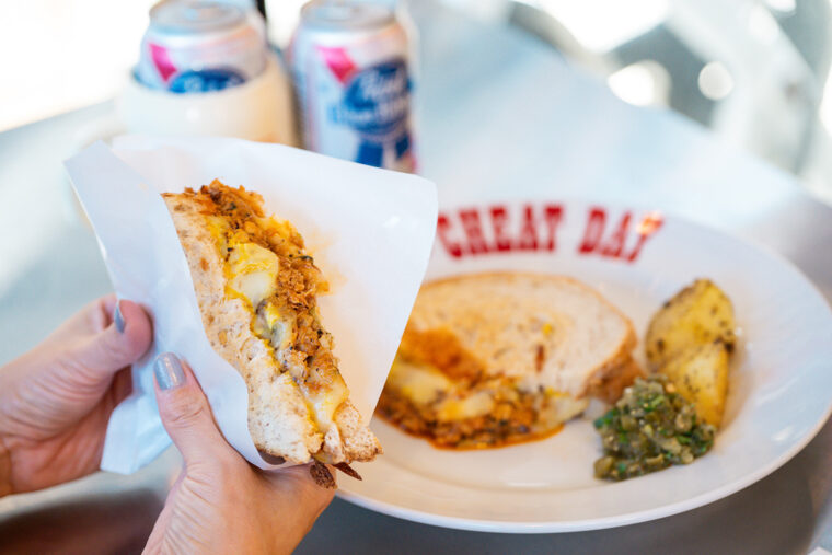 すっきりとした味わいのライトビールと相性抜群！