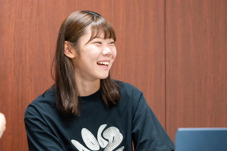 「運転免許を取ったら少し遠くに出かけたいです。まずは山形の実家までですかね（笑）」とアルビレックス新潟レディースの横山笑愛選手