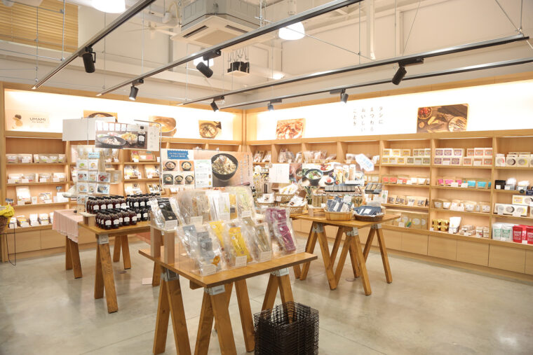 ダシパックやスープ、ドレッシングなどのダシ商品を販売するショップ