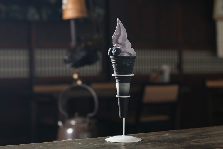 もてなし家内で撮るとシックな印象に