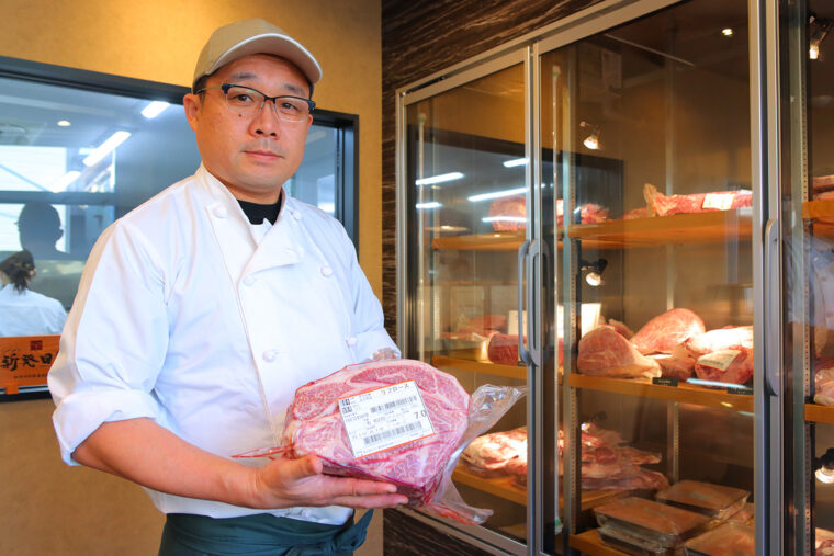 店主・山北さんは「お肉博士1級」や「お肉ソムリエ」といった肉にまつわる多数の資格を持つ肉のスペシャリスト