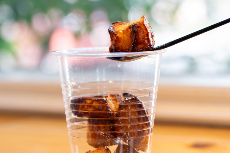 フィセルのカリッとした食感がポイント