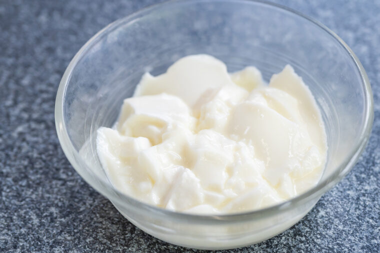 『杏仁シェイク』でしか味わえない自家製杏仁豆腐