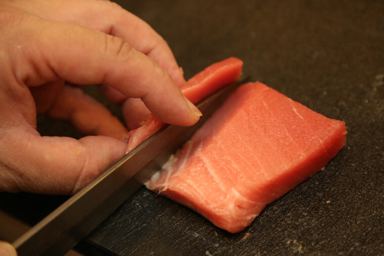 本マグロの中トロ