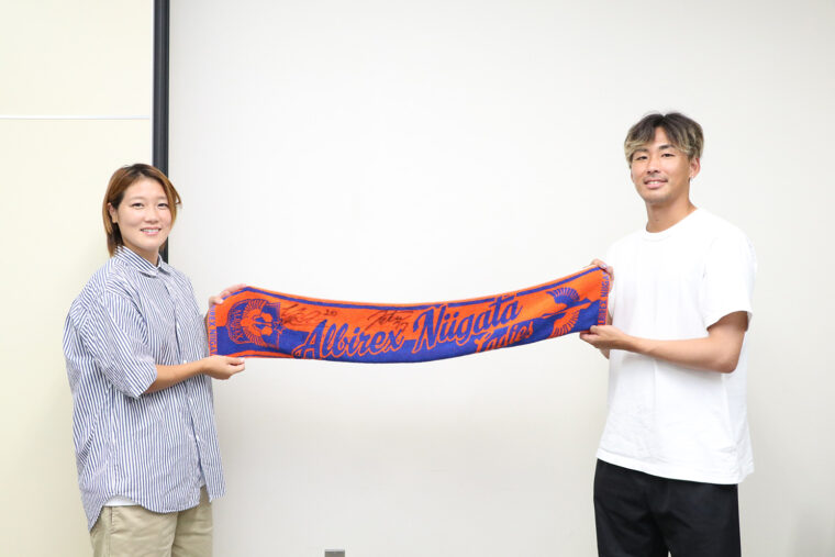 舩木選手と山谷選手のサイン入りグッズを1名様にプレゼント！