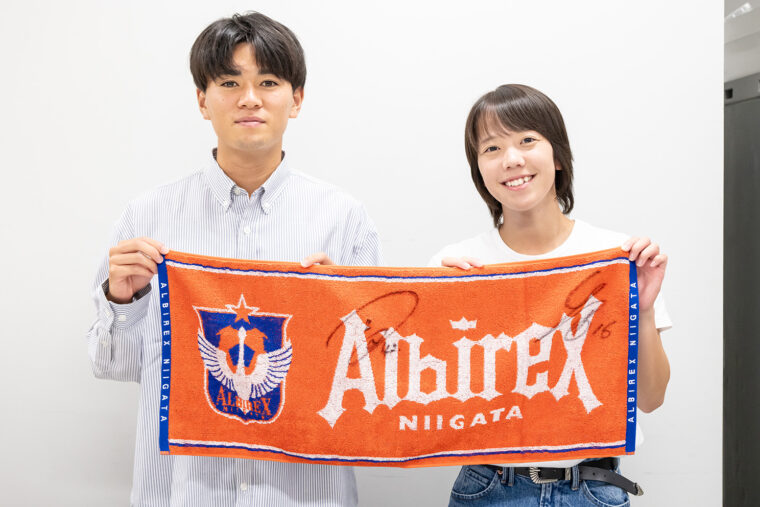 アルビレックス新潟　橋本健人　サイン入りフォト　2枚セット アルビレックス新潟 橋本健人 直筆サイン入りフォト 2枚セット