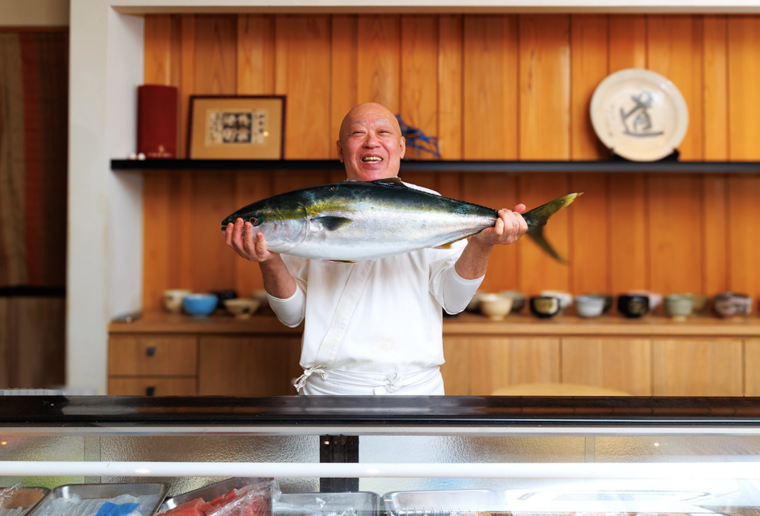 サービス精神旺盛な黒井社長
