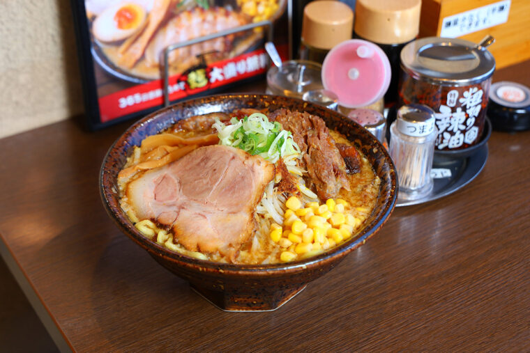 『味噌とろ肉らーめん』（1,140円）