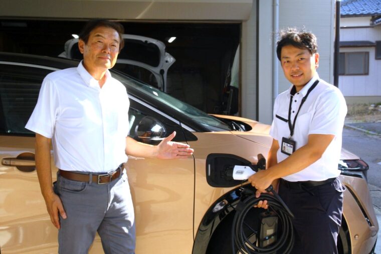 株式会社パルコミュニケーションズ代表取締役社長・五十嵐さん（左）と営業所長・石澤さん